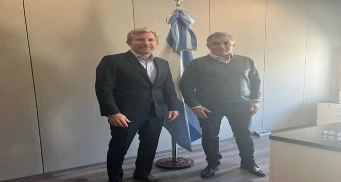 Frigerio gestionó la reactivación de obras del Plan Hábitat en Entre Ríos