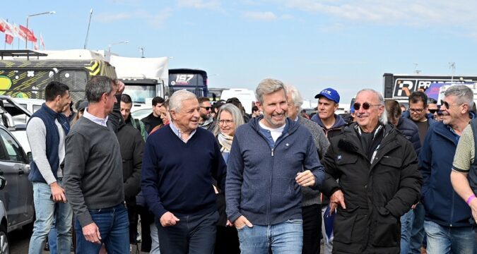 Frigerio presenció la 8ª fecha del Turismo Carretera en Concepción del Uruguay