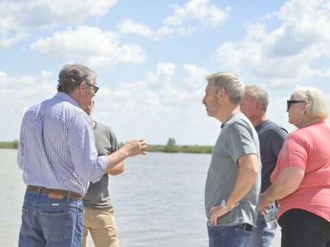 Frigerio destacó el potencial estratégico del Puerto Ibicuy