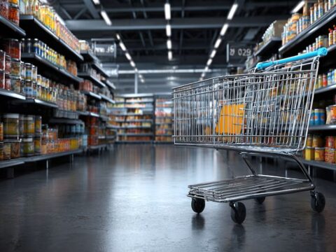 El consumo masivo volvió a caer en abril