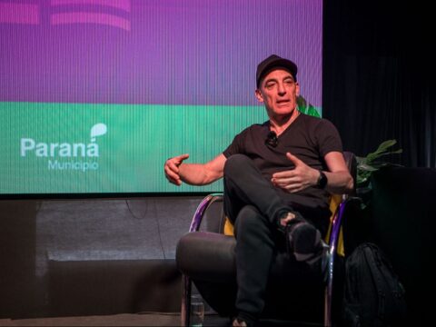 Mauricio Dayub en una nueva jornada de Paraná Lee