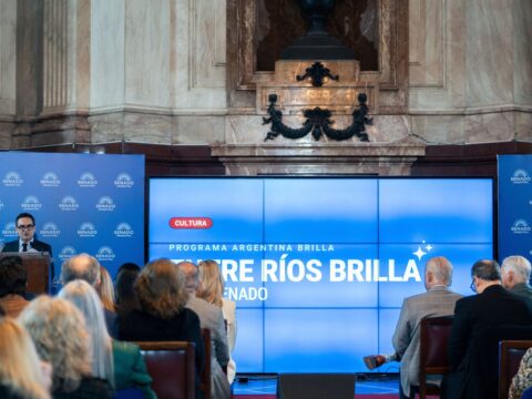 Turismo, producción y cultura mostraron la identidad entrerriana en el Senado de la Nación